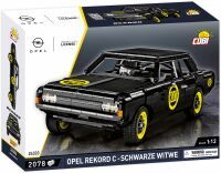 COBI OPEL RECORD C SCHWARZE WITWE Scale 1:12