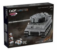 Jamara e.K. CaDA Panzer Tiger 1:35 grau 2,4GHz Bricks