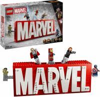 LEGO Marvel Super Heroes 76313 MARVEL Logo & Minifiguren LEGO