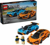 LEGO® Speed Champions 77238 Lamborghini Revuelto und Huracán STO
