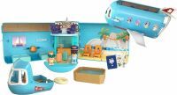 Moose Toys BLUEY HOLIDAY 3in1 Set Airplane, Boat Hotel