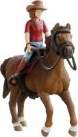 schleich® HORSE CLUB 42711 HORSE CLUB Hannah & Cayenne