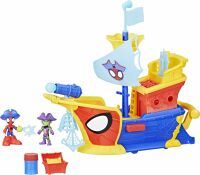 Hasbro Marvel Water-Webs Ahoi Piratenschiff Mit Seifenblasen