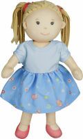 Heless Stoffpuppe ''Nela'' mit Kleidchen zum An- und Ausziehen, 32 cm
