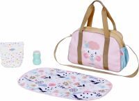 Zapf BABY born Wickeltasche Blumen