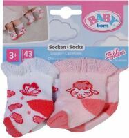 Zapf BABY born Socken Lamm 2x, 2sort. 43cm