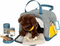 small foot Hund mit Tasche und Pflege-Set