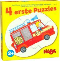 HABA 4 erste Puzzles  Einsatzfahrzeuge