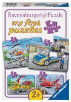 Ravensburger 5631 Puzzle Meine Einsatzfahrzeuge 2/4/6 Teile