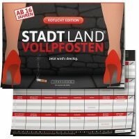 D & R Denkriesen GmbH STADT LAND VOLLPFOSTEN - ROTLICHT EDITION (DinA4-Format)