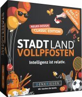 D & R Denkriesen GmbH STADT LAND VOLLPFOSTEN: Das Kartenspiel  Classic Edition