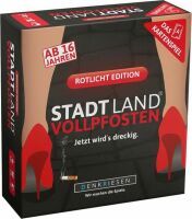 D & R Denkriesen GmbH STADT LAND VOLLPFOSTEN® - Das Kartenspiel  ROTLICHT EDITION Jetzt wird's drec