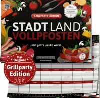 D & R Denkriesen GmbH STADT LAND VOLLPFOSTEN® - GRILLPARTY EDITION - Jetzt gehts um die Wurst. - A4