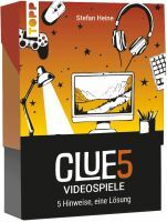 frechverlag GmbH CLUE5 #Videospiele. 5 Hinweise, nur eine Lösung. Das Trend-Quiz für deine Tasche
