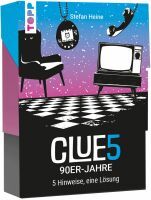 frechverlag GmbH CLUE5 #90er-Jahre. 5 Hinweise, nur eine Lösung. Das Trend-Quiz für deine Tasche