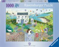 Ravensburger Puzzle 12001104 - Coastal Cottage- 1000 Teile Puzzle für Erwachsene und Kinder ab 14 Ja