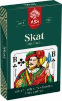 ASS Altenburger Skat, französisches Bild in Faltschachtel