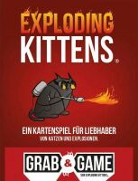 Asmodee Exploding Kittens Grab & Game