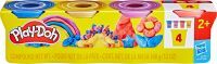 Hasbro Play-Doh  4Er-Pack Schimmerglanzknete