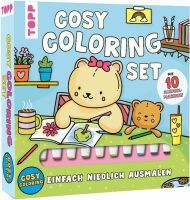 frechverlag GmbH Cosy Coloring Ausmalset - Einfach niedlich ausmalen
