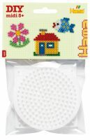 Malte Haaning Plastic A/S Hama® Bügelperlen Beutel mit 3 kleinen Stiftplatten Quadrat, Kreis, Sechse