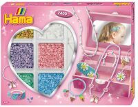Malte Haaning Plastic A/S Hama® Bügelperlen Kreativbox Schmuck Pink.