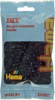 Malte Haaning Plastic A/S HAMA Perlen Midi - Aubergine 1000 Perlen