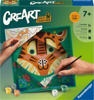 Ravensburger CreArt - Malen nach Zahlen 25863 - Do it together: Tiger - für Erwachsene und Kinder ab