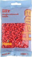 Hama Beads Spielzeug - Red - Tube bead - 1000 pc(s)