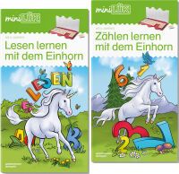 Westermann Lernwelten GmbH miniLÜK Set Zählen und Lesen lernen mit dem Einhorn