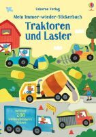 dtv Verlagsgesellschaft mbH & Co.KG Mein Immer-wieder-Stickerbuch: Traktoren und Laster