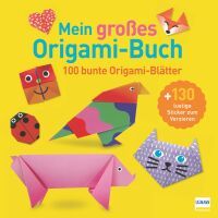 Ullmann Medien GmbH Mein großes Origami-Buch (mit kindgerechten Schritt-für-Schritt Anleitungen, 100