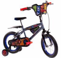 United Wheels (Netherlands) B.V. Huffy Avengers 14 Zoll Fahrrad, Grau/Schwarz