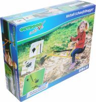 VEDES Großhandel GmbH - Ware Outdoor active Metall Schaufelbagger, gelb und schwarz