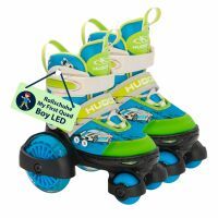 HUDORA Rollschuh My First Quad LED, Boy, Gr. 26-29