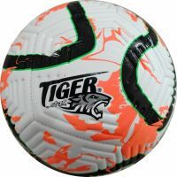 VEDES Großhandel GmbH - Ware New Sports Fußball weiß/orange Größe 5, unaufgeblasen