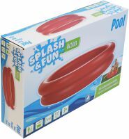 VEDES Großhandel GmbH - Ware Splash & Fun Pool uni mit aufblassbaren Boden, # 85 cm