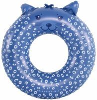 The Essentials B.V. Schwimmring Tier Leopard blau, 55cm