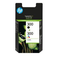 HP 300 2-pack Black/Tri-color Original Ink Cartridges - Pigment-based ink - Dye-based ink - 200 pages - 165 pages - 2 pc(s) - Combo pack