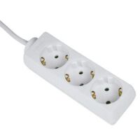 HAMA 3-FACH  3M  WEIß (STECKDOSENLEISTE)