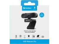 SANDBERG USB Webcam Pro - 5 MP - 2592 x 1944 pixels - Full HD - 30 fps - 1920x1080@30fps - 2595x1944@30fps - 1080p