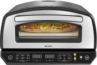 Be Cool Pizza-Ofen/Maker BCIMFPIZZA Multifunktions Pizza-Ofen schwarz/silber