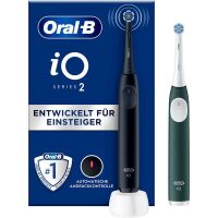 Oral-B iO Series 2 Night Black/ Forest Green mit 2.Handstück Elektrische Zahnbürsten