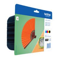 Brother LC-129XLVALBP - Original - Pigment-based ink - Black - Blue - Red - Yellow - Multi pack - MFC-J6920DW ,MFC-J6720DW - 1 pc(s)