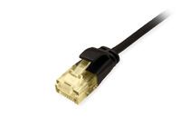 Equip Patchkabel Cat6A SlimFlex U/UTP 1.00m schw.LSZH 2xRJ45 Polybeutel (626903)