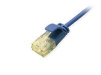 Equip Patchkabel Cat6A SlimFlex U/UTP 1.50m blau LSZH 2xRJ45 Polybeutel (626304)