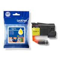 Patrone Brother LC-521Y Gelb  DCPJ1260x/1310x/1360x/1460x (LC521Y)