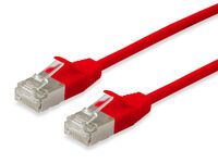 Equip Patchkabel Cat6A SlimFlex F/FTP 0.15m rot  LSZH 2xRJ45 Polybeutel (606178)