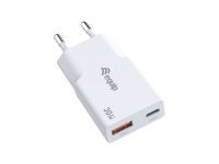 Equip Ladegerät 2Port USB-C PD3.0/USB-A GaN Slim 30W    weiß (245523)