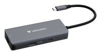 Verbatim USB-C Essentials Multi- Port Hub 6 Port with RJ45  32157 Datenverteiler/Umschalter